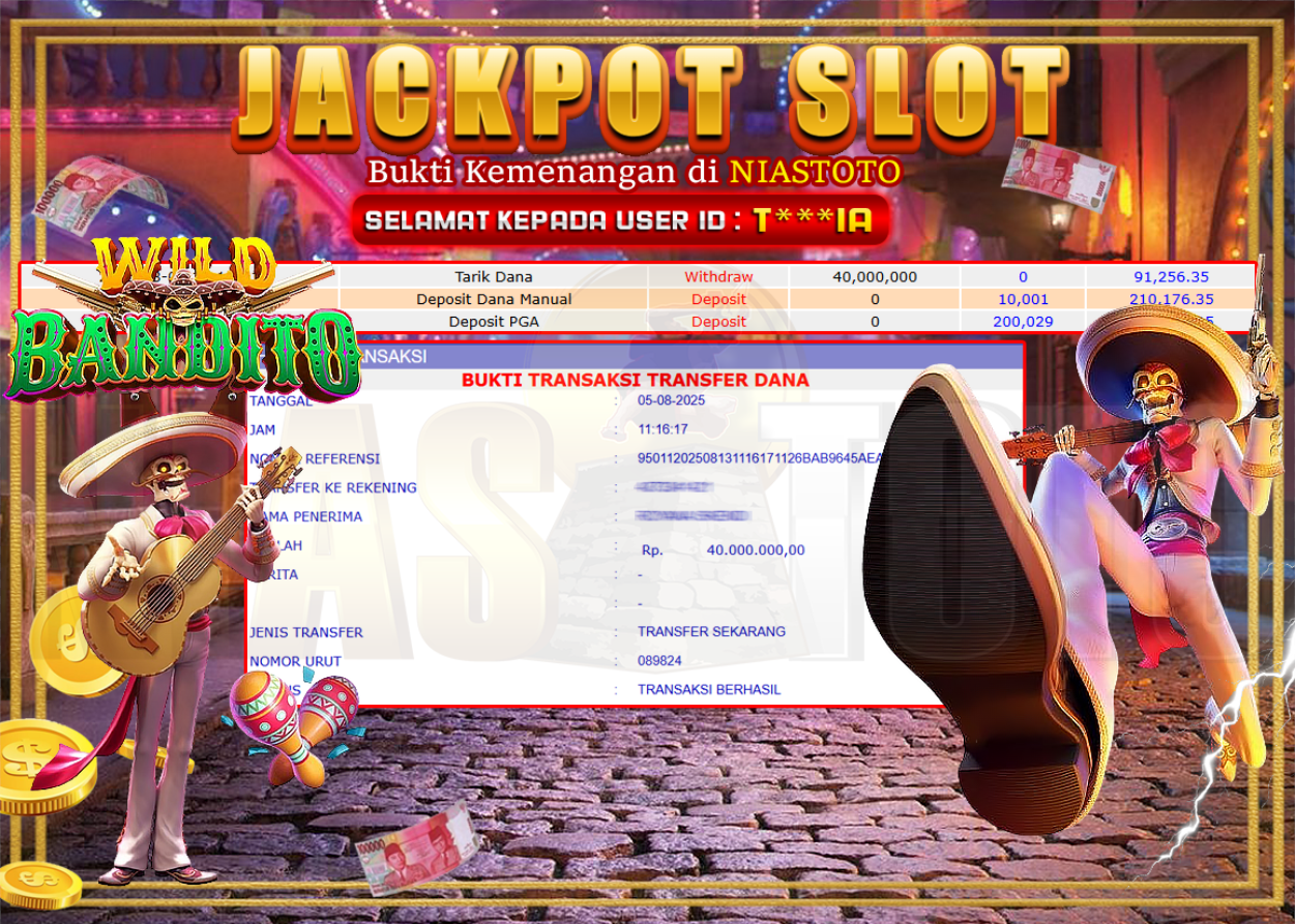 Bukti Jackpot Lunas NiasToto