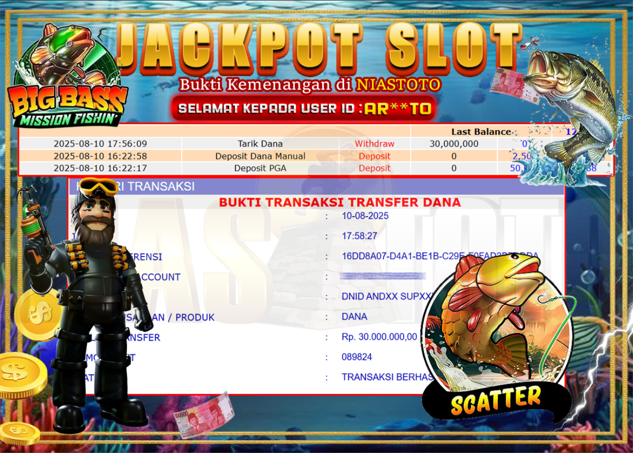 Bukti Jackpot Lunas NiasToto