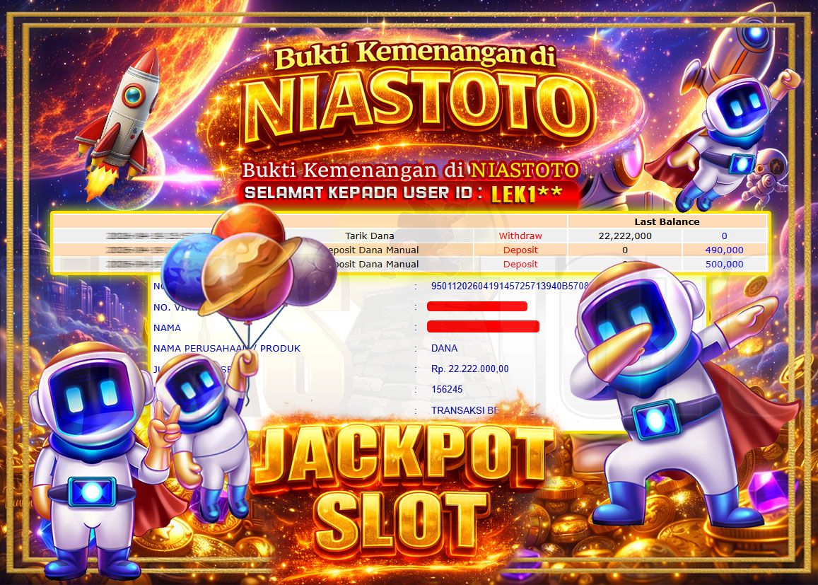 Bukti Jackpot Lunas NiasToto