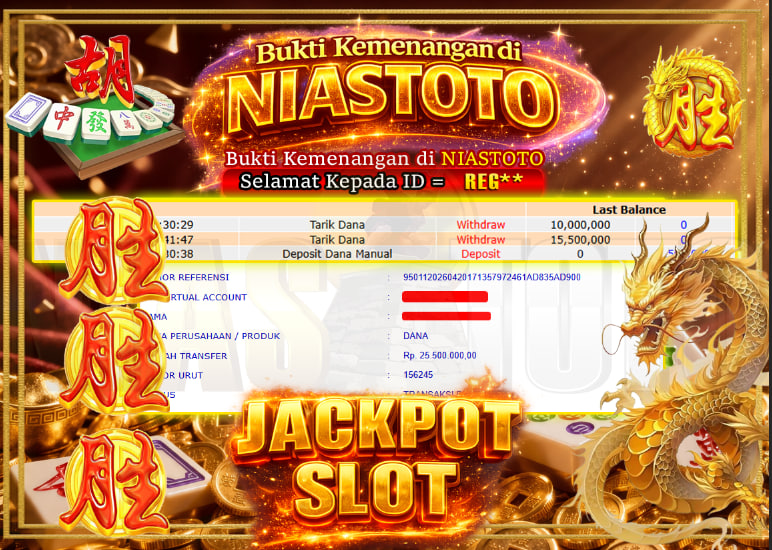 Bukti Jackpot Lunas NiasToto